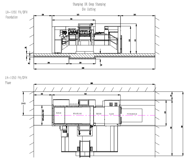 LH-1050FF全自动全息定位烫金模切机