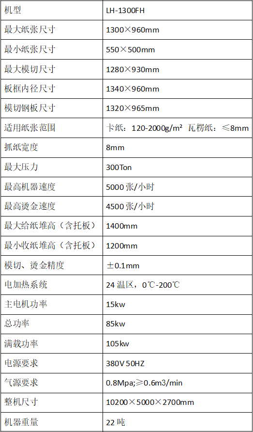 LH-1300FH全自动烫金模切机